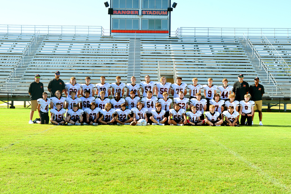 Roland MS Football Team Picture from Heritage Portraits
