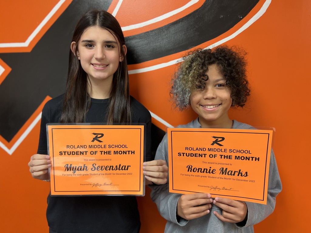 RMS SOTM for December 2022 (6th Grade)